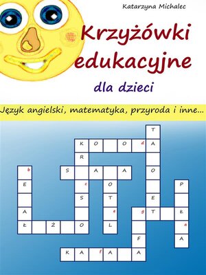 cover image of Krzyżówki edukacyjne dla dzieci